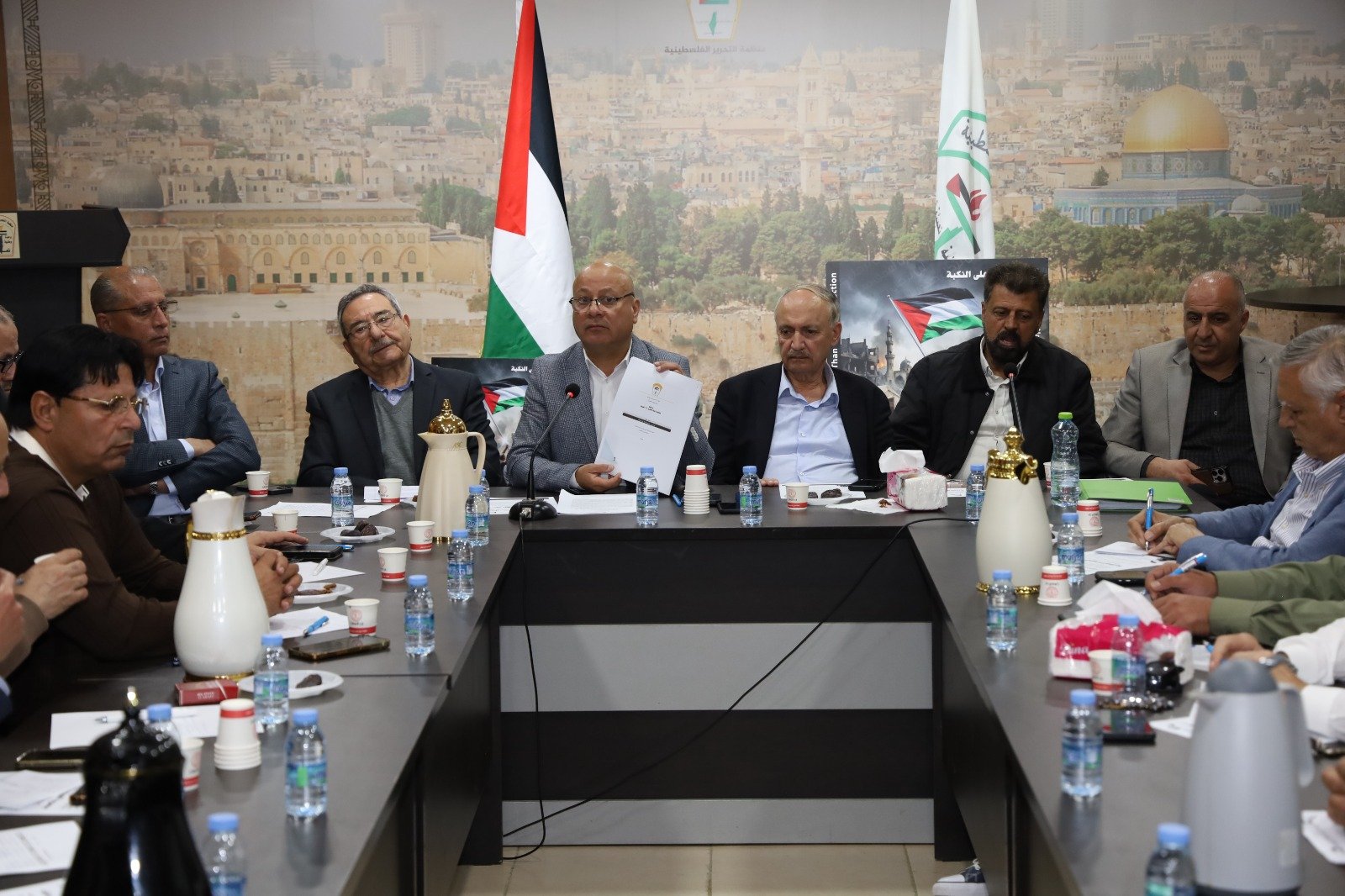 اللجنة الوطنية العليا لإحياء ذكرى النكبة تعقد اجتماعها التحضيري الأول للذكرى الـ78